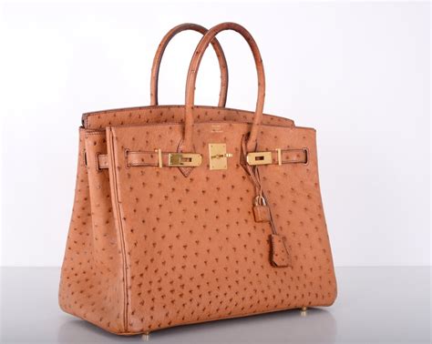 replica hermes ostrich bag